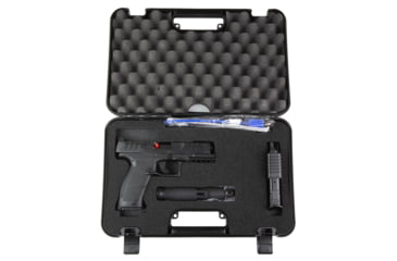 Image of Walther PDP, Striker Fired, Semi-automatic, Polymer Frame Pistol, Full Size, 9MM, 4.5" Barrel, Black, Adjustable Rear Sight, Optics Ready, 10 Rounds, 2 Magazines, California Compliant, 2891514,