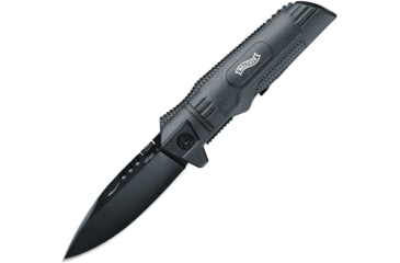 Image of Walther Sub Companion Linerlock Folding Knife, Black polymer handle, 5.0719-US