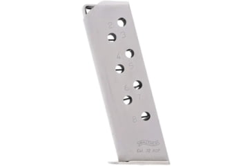 Image of Walther MAG PP &amp; PPK/S 32 ACP FLUSH 8/RD NICKEL 3DCA35B9