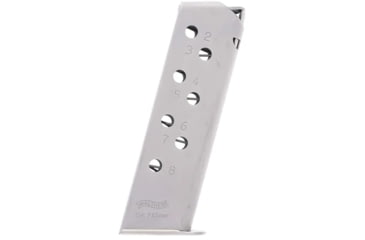 Image of Walther MAG PP &amp; PPK/S 32 ACP FLUSH 8/RD NICKEL 3DCA35B9