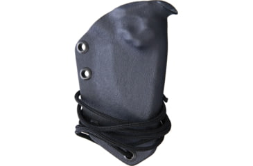 Image of Wander Tactical Tryceratops Knife, 5.25in Overall, 2.75in Dark Earth Gun-Kote Finish D2 Tool Steel Blade, Green Sculpted Micarta Handle, Black Kydex Neck Sheath, TRYCERATOPS / FDE / GREEN