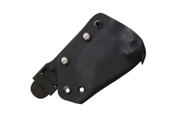 Image of Wander Tactical Tryceratops Knife, 5.25in Overall, 2.75in Ironwashed Finish D2 Steel Blade, Black Sculpted Micarta Handle, Black Kydex Sheath, WTK04