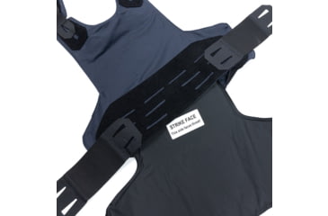 Image of WarBird Ghost Hawk Concealable Armor System with Hoss Level IIIA Ballistics, Navy, Large/Regular, BUSLH3ALRGHN