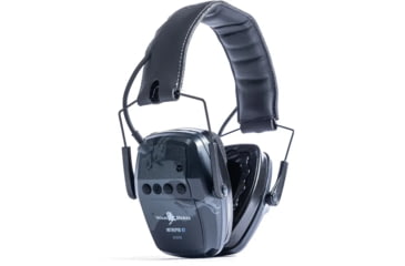 Image of WarBird Intrepid BT-Bluetooth Rechargeable 23dB Earmuffs with Gel Ear Seals, Black, EAINBT