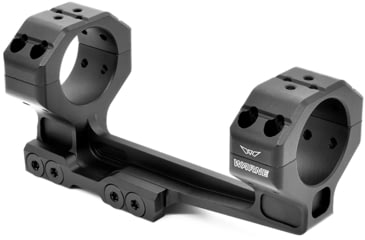 Image of Warne 1 PC Precision Cantilever MSR Mount, 34mm, Black, 7825M
