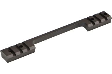 Image of Warne 1-Piece Weaver-Style Steel Base for Weatherby Vanguard Long Action, Matte Black