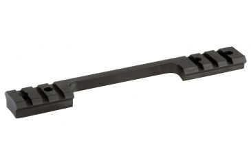 Image of Warne 1-Piece Weaver Steel Base for Weatherby Vanguard Short Action, Matte Black
