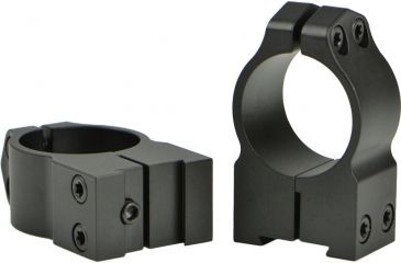 Image of Warne Maxima Steel Rings, 1in, CZ 527 16mm Grooved Receiver, PA, High - Matte 2B1M
