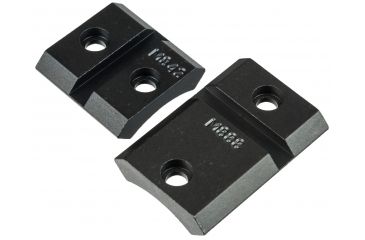 Image of Warne Maxima 2 Pc Steel Base for Cooper 21, 36, 38 &amp; 57 - Matte M888/842M