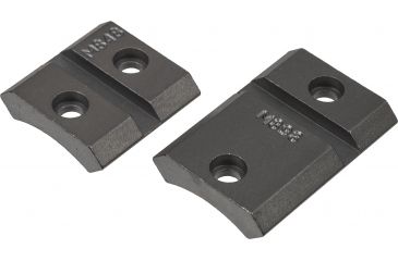 Image of Warne 2 Pc Steel Mounting Base, Cooper 16/22/50/52 - Matte M898/848M