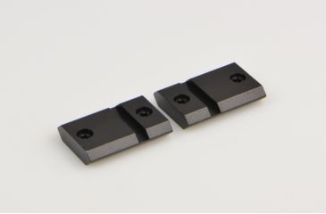 Image of Warne 2 Pc Steel Mounting Base, Tikka Flat Tops - Matte, M932932M