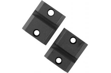 Image of Warne 2-Piece Steel Base for Remington 504, 547, Gloss Black