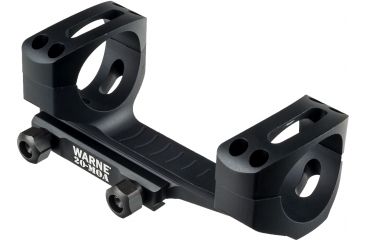 Image of Warne Extended Skeletonized 34mm MSR Mount,20MOA, Black, LRSKEL34TW