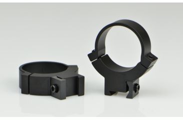 Image of Warne Maxima Steel Rings, 30mm, Rimfire 3/8in or 11mm Dovetail, High - Matte 732M