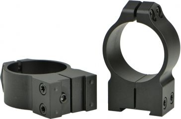 Image of Warne Maxima Steel Rings, 30mm, CZ 527 16mm Grooved Receiver, PA, High - Matte 15B1M