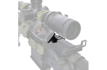 Image of Warne 6110ML Red Dot Riser, 45 Degree Offset, Left Hand, 6110ML