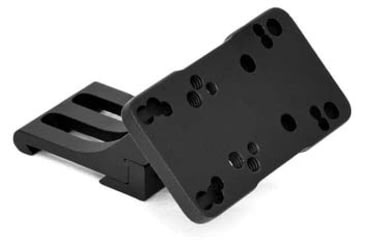 Image of Warne 6110MR Red Dot Riser, 45 Degree Offset, Right Hand, 6110MR