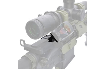 Image of Warne 6110MR Red Dot Riser, 45 Degree Offset, Right Hand, 6110MR