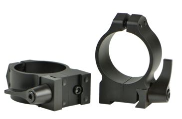 Image of USED Warne Maxima Steel Rings, 30mm, CZ 527 16mm Grooved Receiver, QD, Medium - Matte 14B1LM, EDEMO1