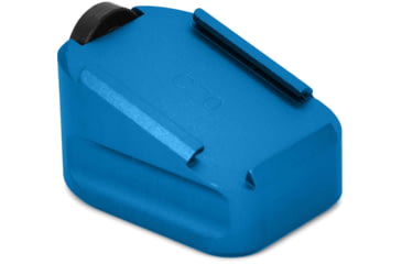 Image of Warne CZ 75 Extended Magazine Base Pad, 9mm, 0-Round, Blue, 3002-0RD