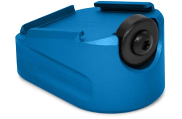 Image of Warne CZ 75 Extended Magazine Base Pad, 9mm, 0-Round, Blue, 3002-0RD