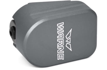 Image of Warne CZ 75 Extended Magazine Base Pad, 9mm, 0-Round, Gray, 3004-0RD
