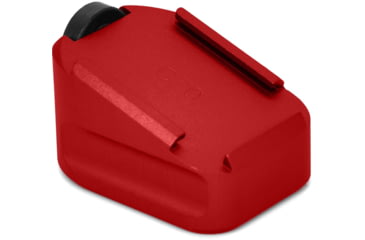 Image of Warne CZ 75 Extended Magazine Base Pad, 9mm, 0-Round, Red, 3005-0RD