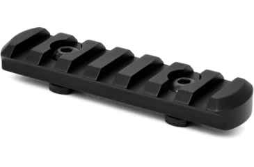 Image of Warne M-LOK 7 Slot Rail, Black, 6203M