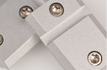 Image of Warne M850 Maxima Extension Bases for Browning BAR - 1.164in. Front/Rear, Silver