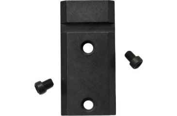 Image of Warne Maxima 0.7in. Rear Extension Base for Remington 700, Vanguard, Howa - Gloss Black