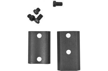 Image of Warne Maxima 2 Pc Steel Base for HS Precision 8-40 screws/Remington 700 Police - Matte M912/873M