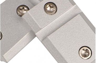 Image of Warne Maxima 0.7in. Rear Extension Base for Remington 700, Vanguard, Howa - Silver