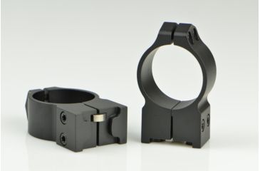 Image of Warne Maxima Steel Rings, 30mm, Ruger #1, MINI 14-30 Grooved Receiver, PA, High - Matte 15RM