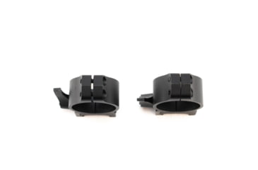 Image of Warne Maxima Steel Rings, 30mm, Weaver/Picatinny, QD, Low - Matte 213LM