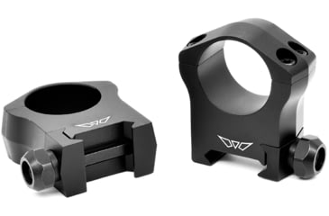 Image of Warne Mountain Tech Scope Rings, High, 1 in., Black, Medium, 230-00048-01