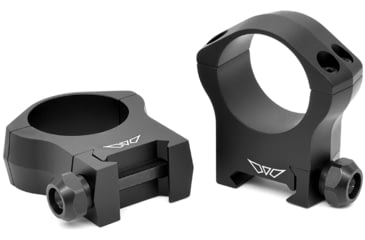 Image of Warne Mountain Tech Scope Rings, High, 30mm, Black, Medium, 230-00048-04