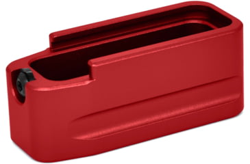 Image of Warne P-Mag 556 Extended Magazine Base Pad, 5-Round, Red, 5005-5RD
