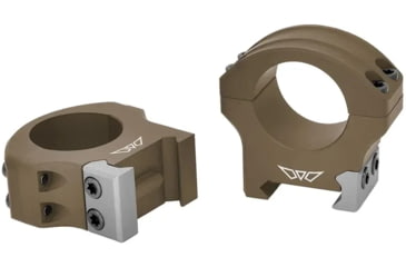 Image of Warne PA Rifle Ring, Dark Earth, 34mm High, 8522DE