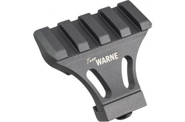 Image of Warne Picatinny Side Mount Adapter, 45 degree, Tactical Gray, A645TG