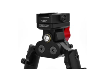 Image of Warne Pro Bipod - Qd Mount, Lite Legs, Matte Black, 7921M