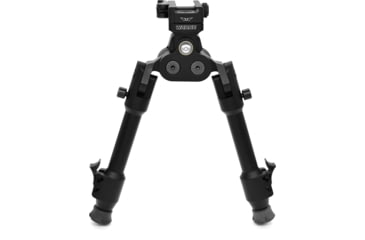 Image of Warne Pro Bipod - Qd, Precision Legs, Matte Black, 7923M