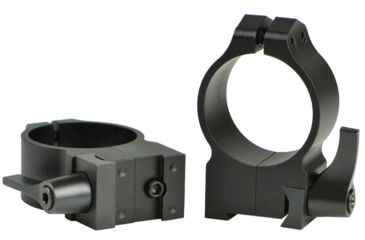 Image of Warne Maxima Steel Rings, 30mm, CZ 527 16mm Grooved Receiver, QD, High - Matte 15B1LM