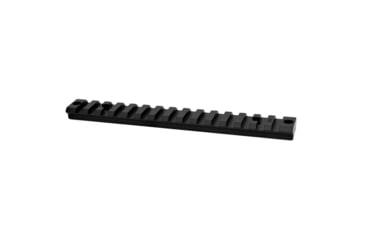 Image of Warne Savage AXIS Vapor Picatinny Rail w/6-48 Screws, 20MOA, Black, V499-20MOA