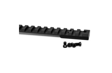 Image of Warne Savage LA Vapor Picatinny Rail, 8-40 Screws, 20MOA, Black, V465-20MOA