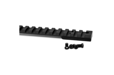 Image of Warne Savage LA Vapor Picatinny Rail, 8-40 Screws, Black, V465M