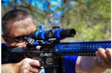 Image of Warne Team Warne 34mm Tactical 1 PC Rapid Acquisition Multi-Sight Platform,Blue RAMP34BU