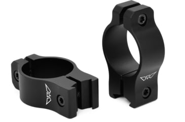 Image of Warne Vapor 1in Med Matte Aluminum Rings, fits 3/8-11mm Dvetail, V421M