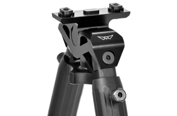 Image of Warne Vapor Bipod, 7.1-10.5in, M-LOK, Black, V7934M