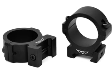 Image of Warne Vapor High Horizontal Matte Rings, 30mm, V615M