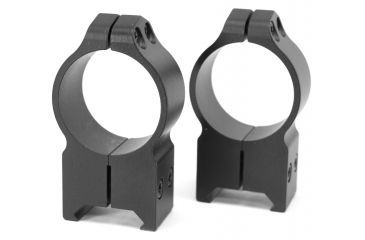Image of Warne Maxima Steel Rings, 30mm, Weaver/Picatinny, PA, Extra High - Matte 216M